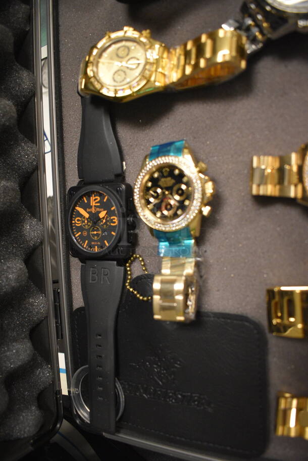 15 Replica Watches in NEW Winchester Case. 15 Times Your Bid! - Image 3 of 12