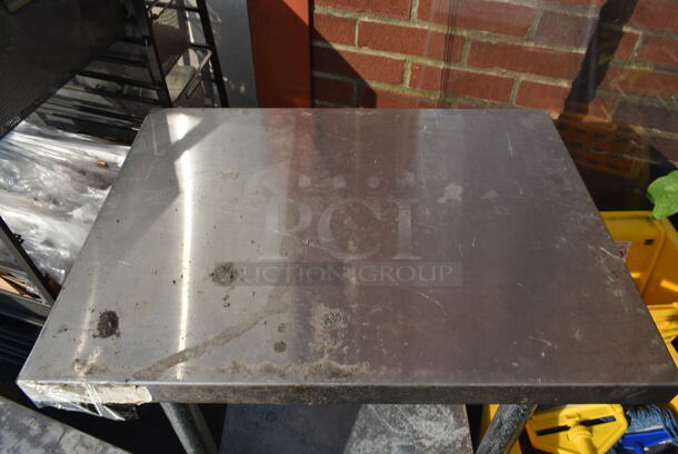 Stainless Steel Commercial Table w/ Metal Under Shelf. - Image 2 of 5