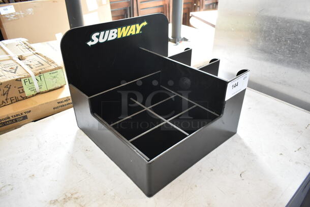 Black Poly Multi Compartment Bin - Image 2 of 4