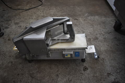 Nemco 55600 Metal Commercial Countertop Tomato Slicer.