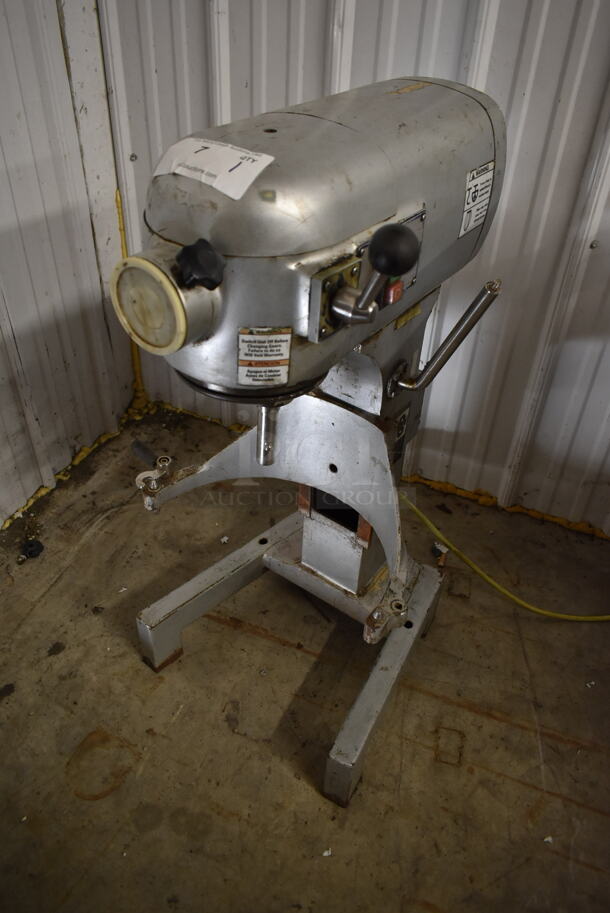 Hebvest SM30HD/7301 Metal Commercial Countertop 30 Quart Planetary Mixer. 110 Volts, 1 Phase. Tested and Working! - Image 1 of 7