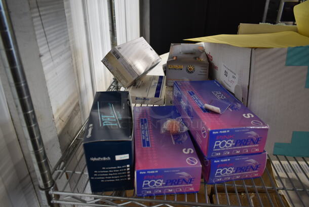 ALL ONE MONEY! Tier Lot of 6 Boxes of Gloves and 12 Boxes of Crosstex Face Masks - Image 2 of 4