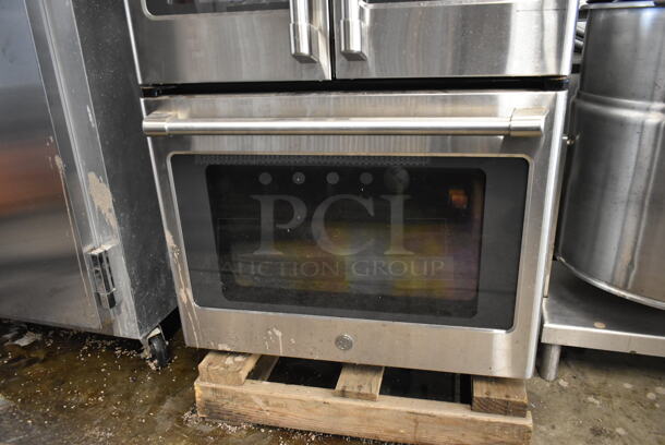 General Electric GE CT9570SL1SS Stainless Steel Double Stack Convection Oven. 120/208-240 Volts. - Image 4 of 11