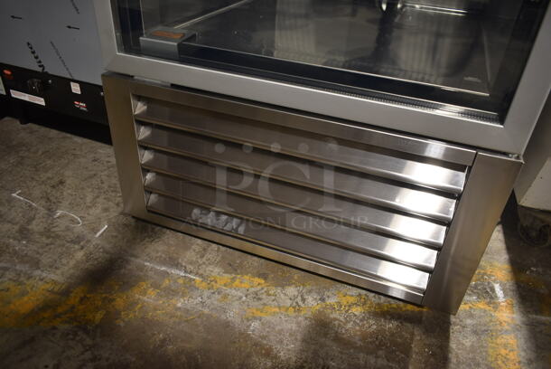 BRAND NEW! Arctic Air AGR23 Stainless Steel Commercial Single Door Reach In Cooler Merchandiser w/ Poly Coated Racks. 115 Volts, 1 Phase. Tested and Working! - Image 5 of 7