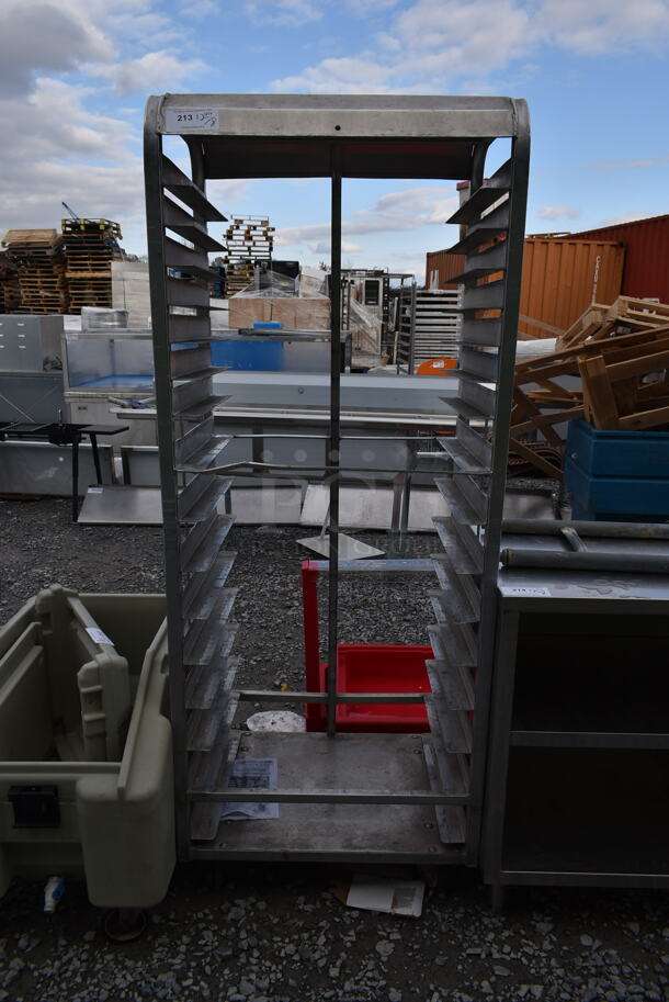 Metal Commercial Pan Transport Rack on Commercial Casters. - Image 1 of 2