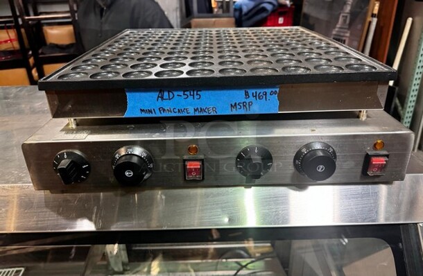 ALD Professional 545 Mini Pancakes Electric Machine Like new! - Image 3 of 5