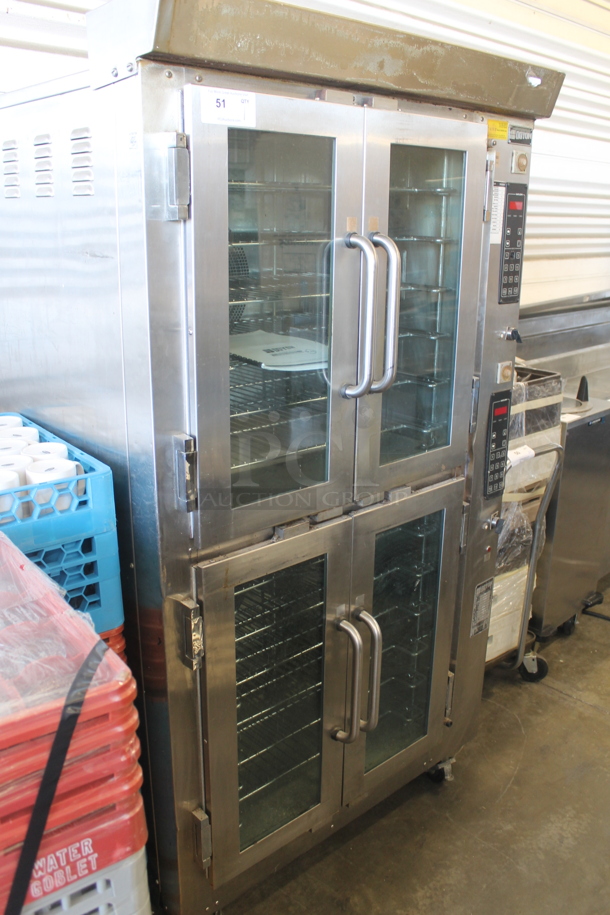 Doyon 2 Tier JA 12 SL Jet Air Convection Oven w/ Metal Racks on Commercial Casters. 120/208 Volt 1 Phase - Image 2 of 6
