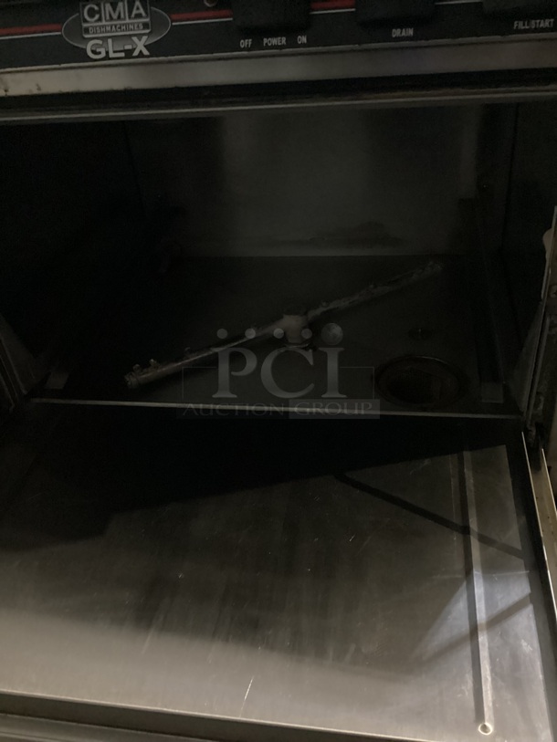 Stainless Steel Undercounter CMA Dish Machines GL-X. tested And Working. - Image 4 of 6