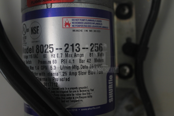 Stainless Steel Commercial Single Bay Portable Sink w/ Faucet and Handles on Commercial Casters. Bay 12x10x6 - Image 9 of 9