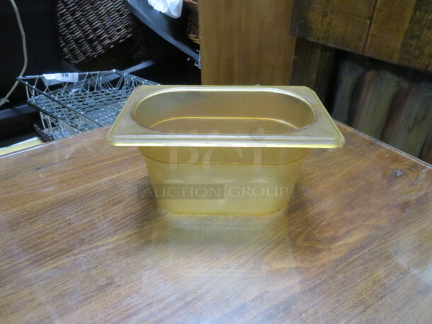 1/9 Size 6 Inch Deep Food Storage Container. 3XBID - Image 1 of 1