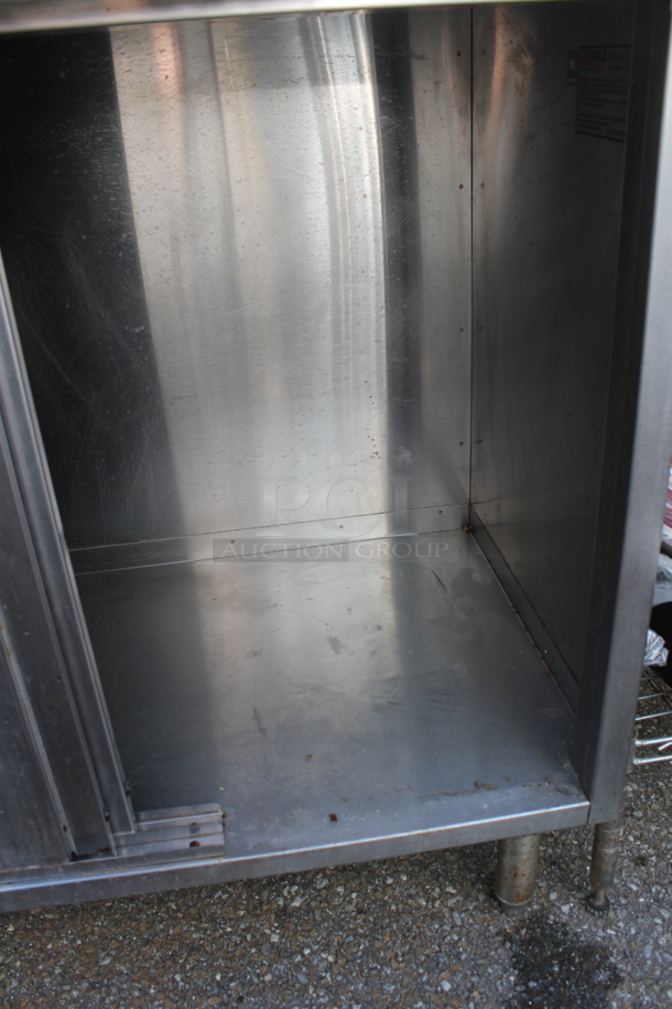 Stainless Steel Commercial Table w/ Back Splash and Under Shelf. - Image 5 of 5