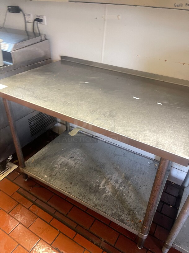Nice! Commercial Stainless Steel 48 inch Work table NSF With Undershelf  - Image 6 of 6