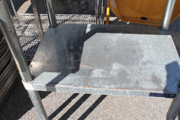 Stainless Steel Table w/ Metal Under Shelf. - Image 4 of 4