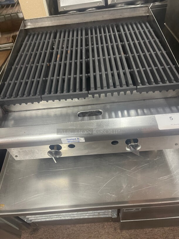 Fully Refurbished! Imperial Chair Broiler Grill Natural Gas NSF Tested and Working!  - Image 4 of 10