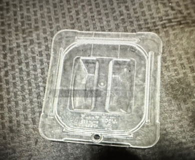 1/6 Size Clear Food Storage Container Lid. 5XBID