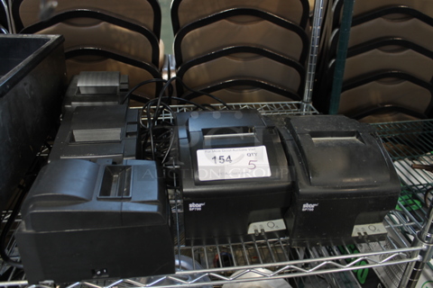 5 Receipt Printers Including Star Micronics SP700. 2 Times Your Bid!