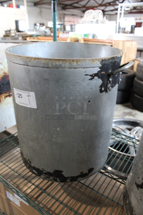 Metal Stock Pot. 19x16x19 - Image 2 of 3