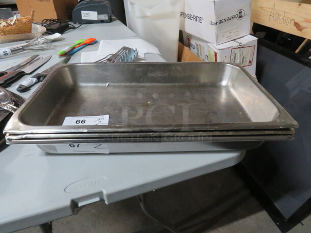 Full Size 2.5 Inch Deep Hotel Pan. 2XBID - Image 1 of 1