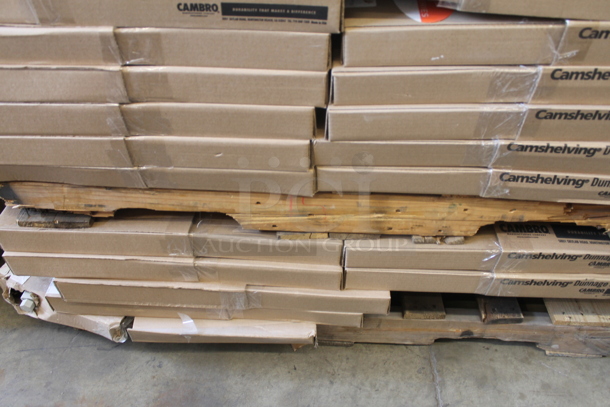 ALL ONE MONEY! PALLET LOT of NEW Cambro CPDS21H6480 Camshelving® Premium Dunnage Stand 21" and MORE! - Image 4 of 5