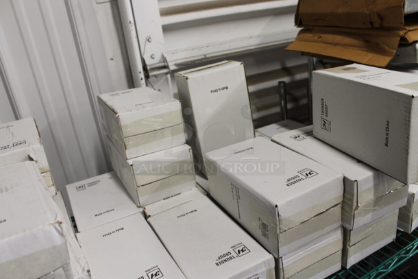 24 BRAND NEW IN BOX! Thunder Group White Poly Wall Mount Soap Dispensers. 24 Times Your Bid! - Image 6 of 6