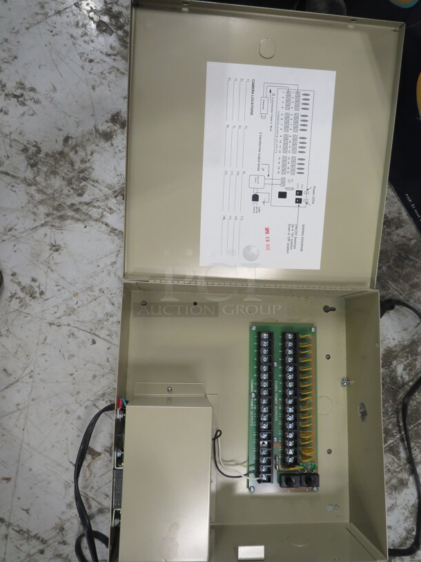 One Ultrak Power Supply Box.  120 Volt. - Image 2 of 2