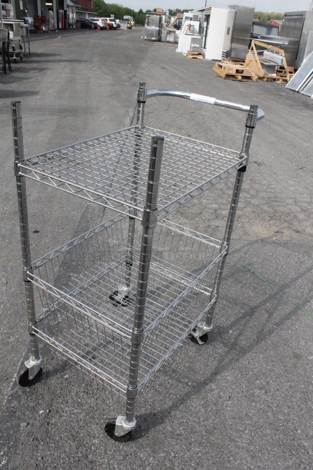 Metro Style 3 Tier Cart - Image 3 of 4