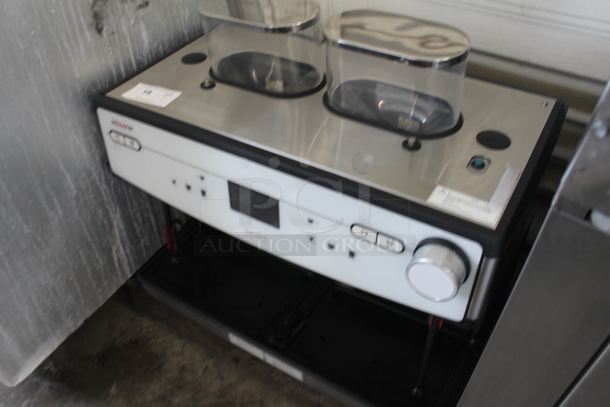 2018 Schaerer Barista Stainless Steel Commercial Countertop 2 Group Espresso Machine w/ 2 Steam Wands and 2 Hoppers. 208 Volts, 1 Phase. - Image 3 of 5