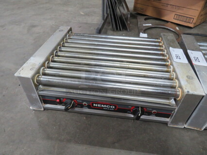 One Nemco Roll A Grill. 120 Volt. Model# 8027. 950 Watt. 22X16X6.5