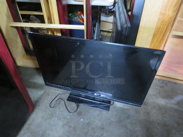 One Vizio 32 Inch Flatscreen TV. #D32F-F1. - Image 1 of 1