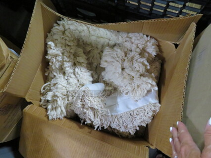 One Lot Of NEW Mop Heads.