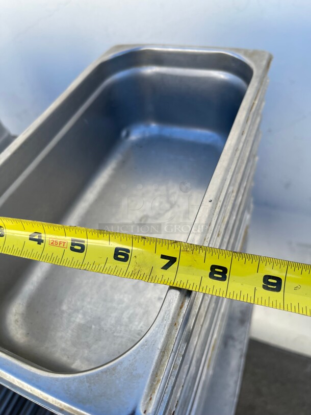 Clean! Stainless Steel Commercial Food Container 1/2 Size NSF  - Image 5 of 5