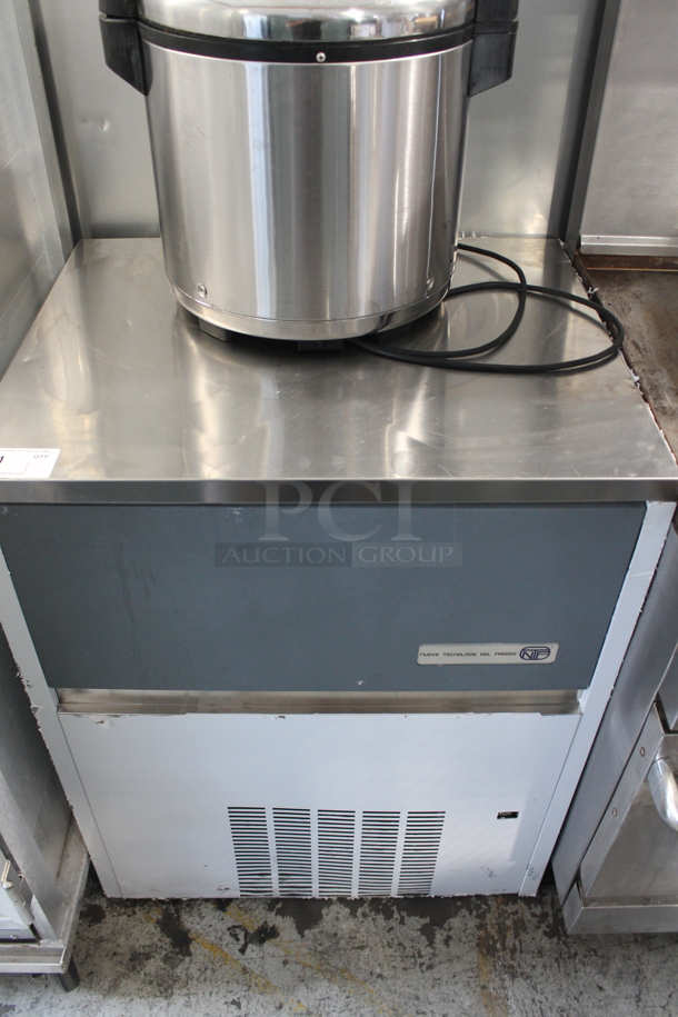 2018 Nuove Tecnologie Del Freddo NTDF SL 140A Stainless Steel Commercial Undercounter Self Contained Ice Machine. 115 Volts, 1 Phase.   - Image 1 of 8