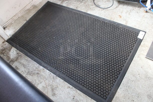 Black Floor Mat. 59x36 - Image 2 of 3