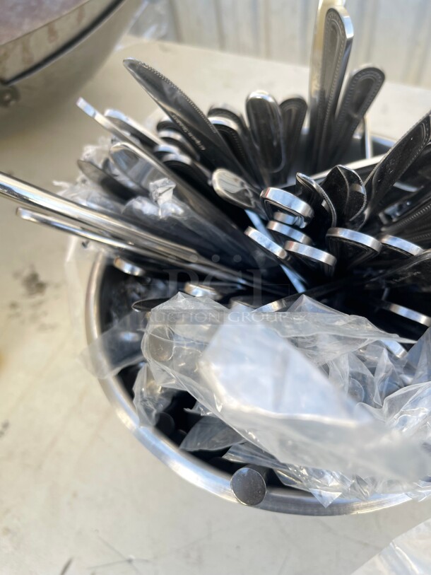 Lot Of Assorted Stainless Steel Knifes NSF - Image 5 of 5