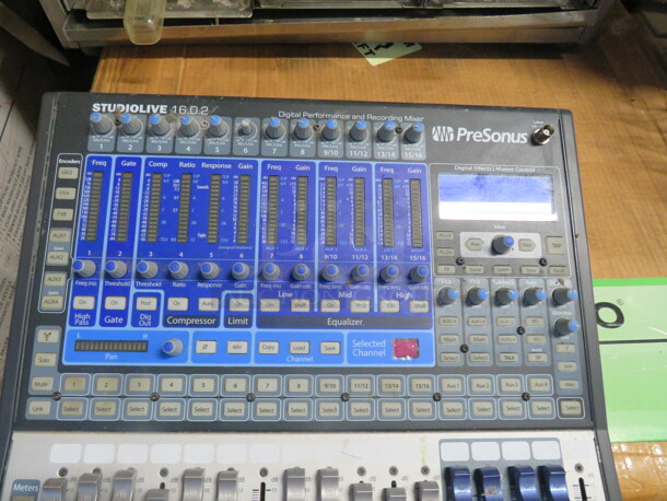 One Studio Live Presonus Digital Effects Master Control. - Image 2 of 3