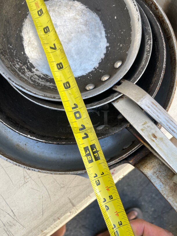 Commercial Heavy Duty Assorted Frying Pans - Image 3 of 3