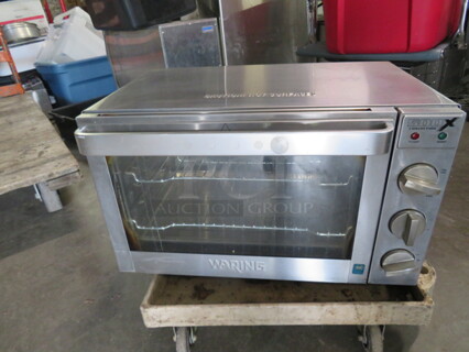 One Working Waring 500X Convection Oven With 2 Racks. 120 Volt. 24X24X14. $889.00.