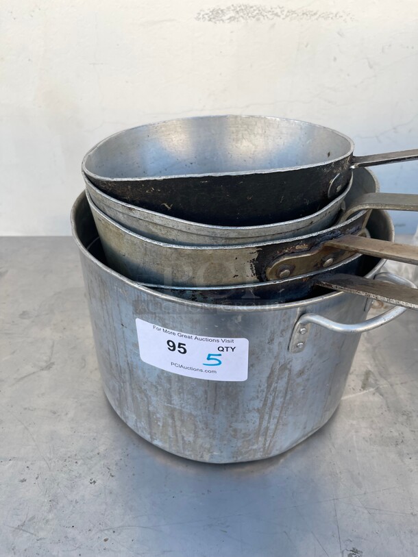 Nice! Assorted Commercial Aluminum Cooking Pans NSF - Image 1 of 6