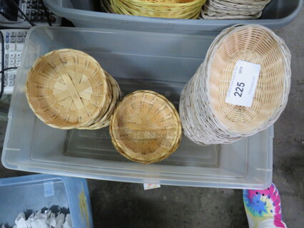 One Mega Lot Of Chip Baskets.