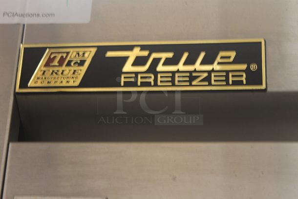 2014 True T-49F ENERGY STAR Stainless Steel Commercial 2 Door Reach In Freezer w/ Poly Coated Racks on Commercial Casters. 115 Volts, 1 Phase. Tested and Working! - Image 2 of 6