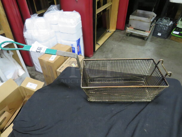 One Deep Fry Basket. - Image 1 of 1