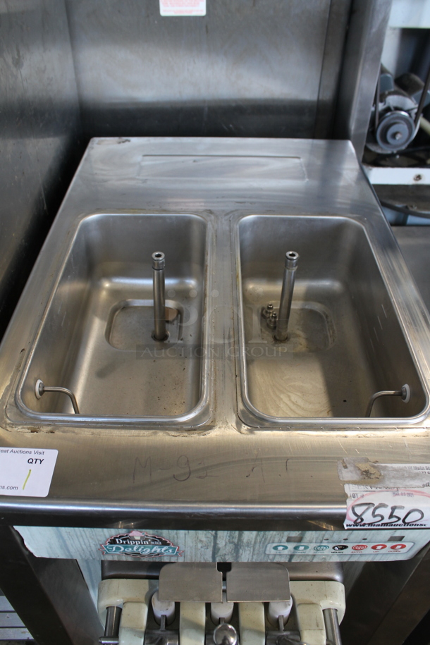 Stainless Steel Commercial Countertop 2 Flavor w/ Twist Soft Serve Ice Cream Machine. - Image 4 of 4