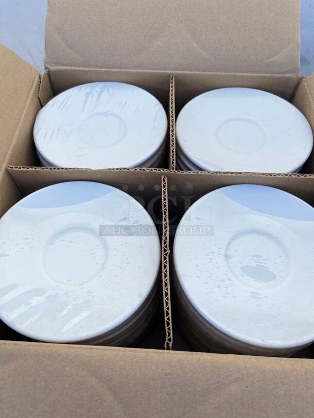 New! Barista Med Saucer 6 3/8 Inch NSF Qt of 9 each  - Image 3 of 5