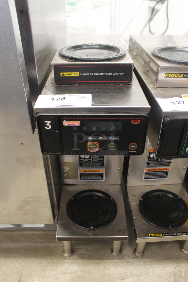 2013 Bunn AXIOM-35-2 Stainless Steel Commercial Countertop 2 Burner Coffee Machine. 120/208-240 Volts, 1 Phase. - Image 1 of 5