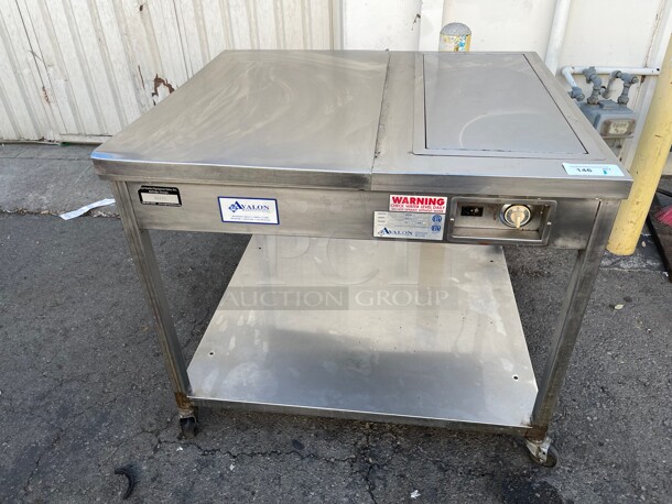 Amazing! AVALON HI24G26 Commercial HEATED ICING/GLAZING PREP TABLE NSF 115 Volt Tested and Working! - Image 6 of 9