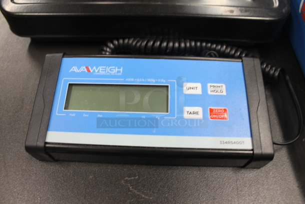BRAND NEW SCRATCH AND DENT! Avaweigh 334RS4100T Digital Treaded Receiving Scale With Remote Display And Box. Tested And Working! - Image 3 of 9