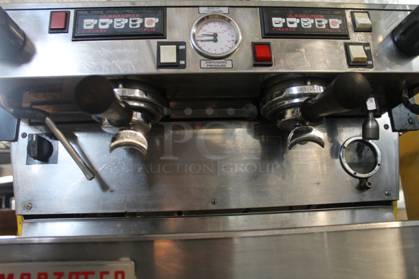 La Marzocco Linea 2AV Stainless Steel Commercial Countertop 2 Group Espresso Machine w/ 2 Portafilters and 2 Steam Wands. 208-240 Volts, 1 Phase. - Image 4 of 6