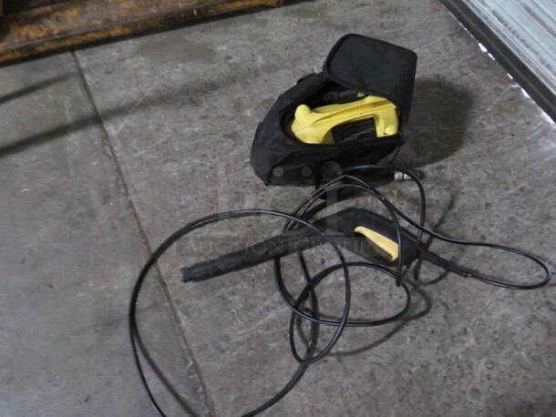 One Karcher 240 Pressure Washer. Needs A Hose. - Image 1 of 1
