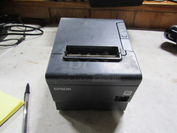 One Epson Thermal Printer. #M244A.