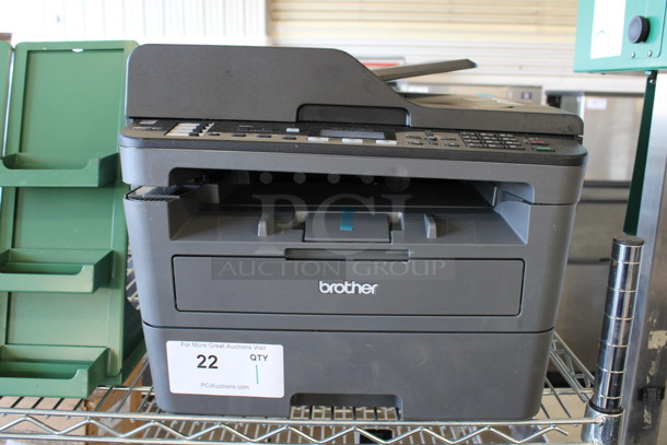 Brother Model MFC-L2710DW Countertop Printer Scanner Copier Machine. 16x16x14